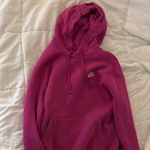 Nike Fuchsia Pullover Hoodie
